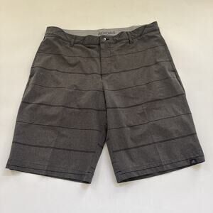 Adidas Golf Shorts Mens Performance Size 34 Gray Preppy Gorpcore